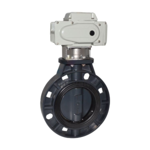 Electric Actuated UPVC Butterfly Valve