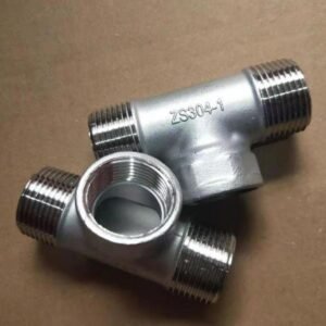 Pipe Fitting Stainless Steel Tee