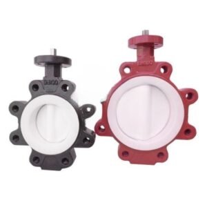 PTFE Lined Lug Type Butterfly Valve