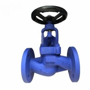 GS-C25 DIN carbon steel bellow globe valve PN16