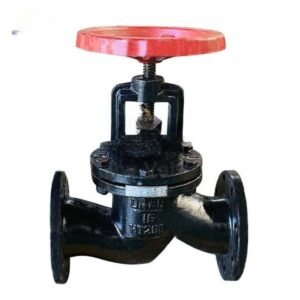 HT200 DN80 flange valve PN16 brass seat &gray cast iron globe valve