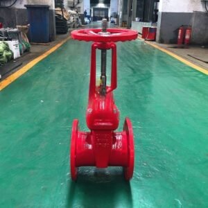 OS&Y Rising Stem Resilient Seat Gate Valve for Water